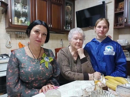 Волонтёры Победы навестили Татьяну Георгиевну Никифорову